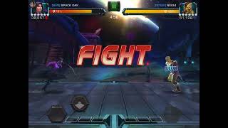 AW Season 44 war 03 path 4 node 23 Kate Bishop vs Shocker