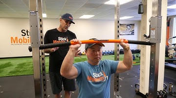 Improve Your Overhead Squat - Stick Mobility Exercises