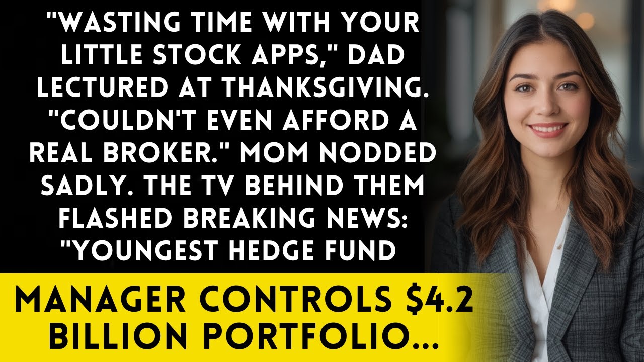 Family Said 'Stop Playing With Stocks' - Until Bloomberg Named Me Youngest Fund Manager