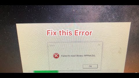 Fix lỗi failed to get dll from server năm 2024