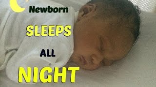 HOW TO GET YOUR BABY TO SLEEP THROUGH THE NIGHT | Newborn Sleep screenshot 1