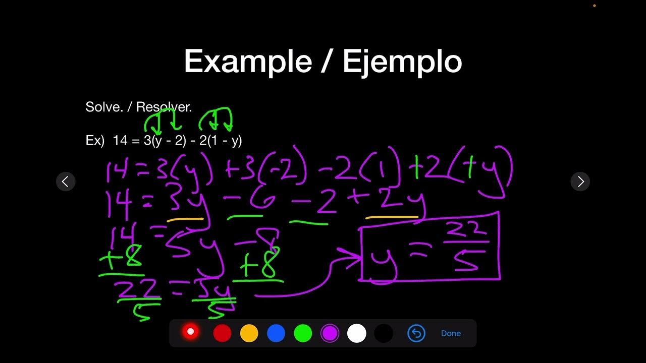 1.2C Solving Multi-Step Equations - YouTube