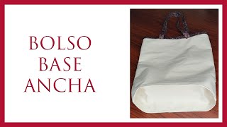 Bolso base ancha