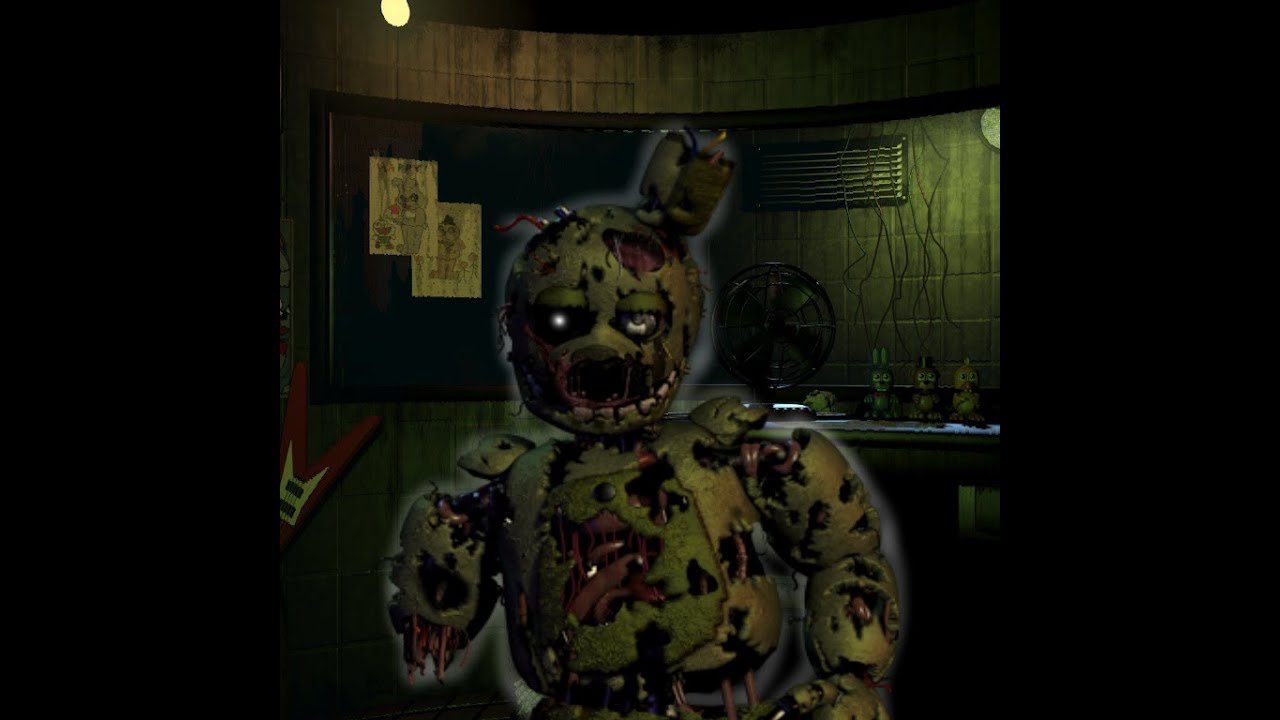 [FNaF speed edit] Withered Springtrap - YouTube