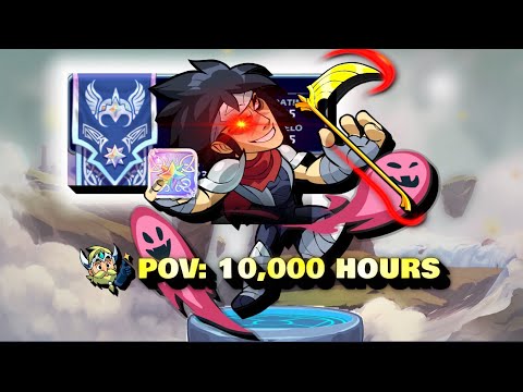 POV: 10,000 HOURS ON SCYTHE #brawlhalla