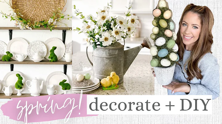 SPRING DECORATE WITH ME 2022 | Kitchen Decorating ...