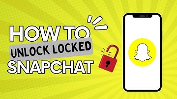 How To Unlock Permanently Locked Snapchat | Quick Tutorial