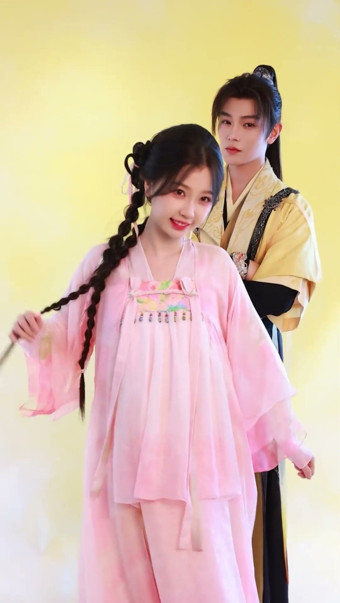 Who couldn't stop smiling? #永夜星河 #LoveGameinEasternFantasy #虞书欣 #丁禹兮 #estheryu #yushuxin #dingyuxi