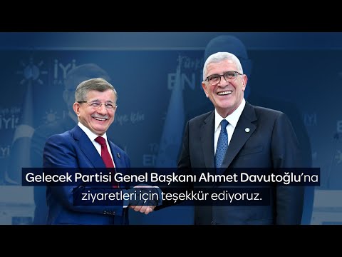 Genel Başkanımız Müsavat Dervişoğlu | Gelecek Partisi Genel Başkanı Ahmet Davutoğlu