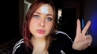 АСМР C*КA АЙФОН ТЯН 🍏🧍‍♀ ASMR Apple iPhone girl 📱 🍏 ролевая игра шепот ♥ 100% мурашки