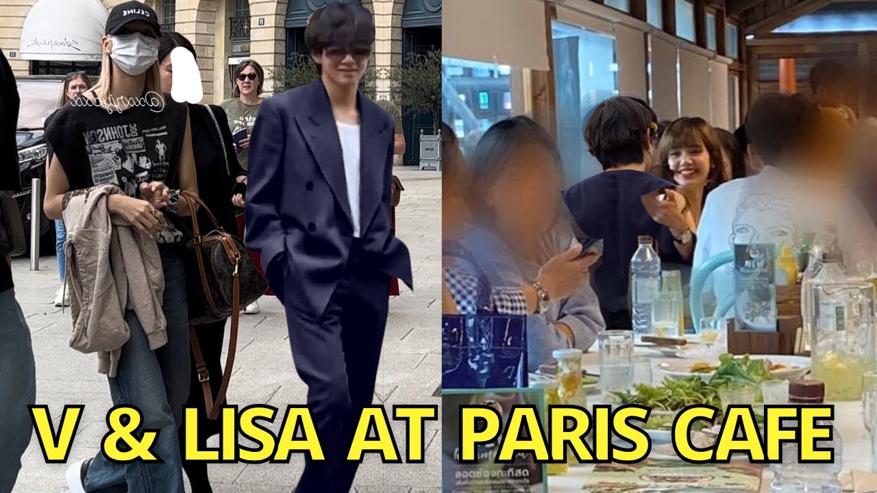 LOOK: Blackpink's Lisa, BTS' V, Park Bo-gum reunite at brand event in France