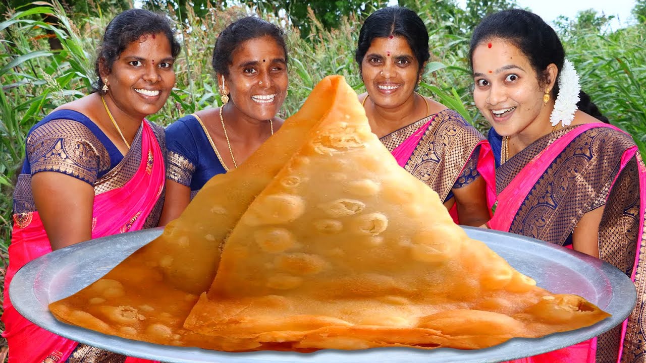 15 KG BAHUBALI MUTTON SAMOSA |  King Size Samosa First Time in YouTube history | Healthy Snacks