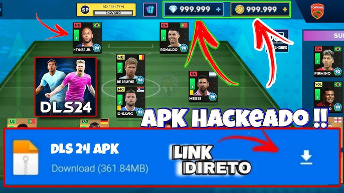 DREAM LEAGUE SOCCER 2023 DINHEIRO INFINITO (ATUALIZADO) 