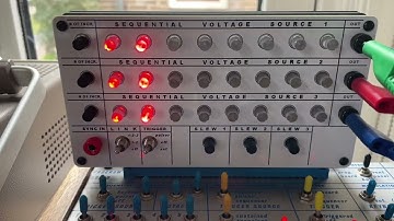 Triple Sequential Voltage Source - Buchla 208 / Buchla Easel Aux Card