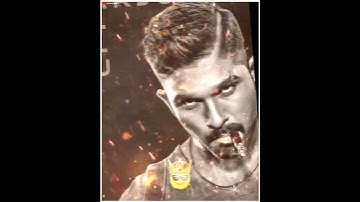 Marathi Attitude Status Alight motion||2022 Allu Arjun😎😎💥