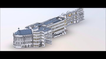 Scan2BIM of complex building