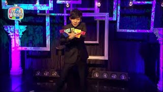 Hyunjoon kim FISM card manipulation act on korean TV show 2015 (short version 2min 3sec)