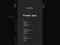 #css #coding #frontend #frontendwebdeveloper #frontendcoding #htmlcssjavascript #htmltutorial