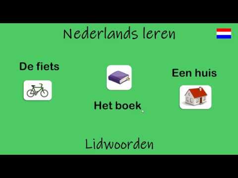 Nederlands leren; Lidwoorden. (Les 27)