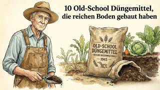 10 Dünger der alten Schule, die reichen Boden aufbauten