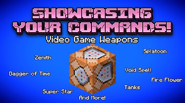 Video Game Weapons - Command Block Challenge!