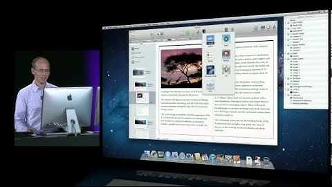 iBooks Author demo by Roger Rosner at Apple Education Event Jan. 19, 2012