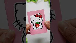 🤩Cutest Hello Kitty Diary #Shorts @meowart15