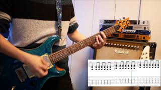 Video voorbeeld van "[Tab] ONE STEP BEYOND/ PassCode [Guitar 弾いてみた]"
