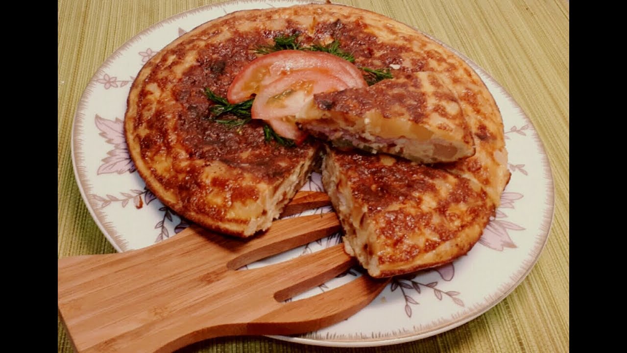 Омлет с Картофелем ''Tortilla de Patata''