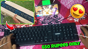 finally my mini dream setup is complete😍 || first time playing Minecraft with keyboard and mouse