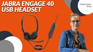 JABRA ENGAGE 40 USB Headset Review