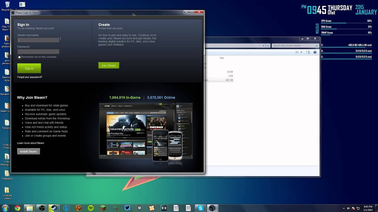 IdleMaster Tutorial (Free Steam Trading Cards)