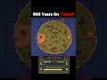 500 Years On 1 Island #worldbox #gaming #games