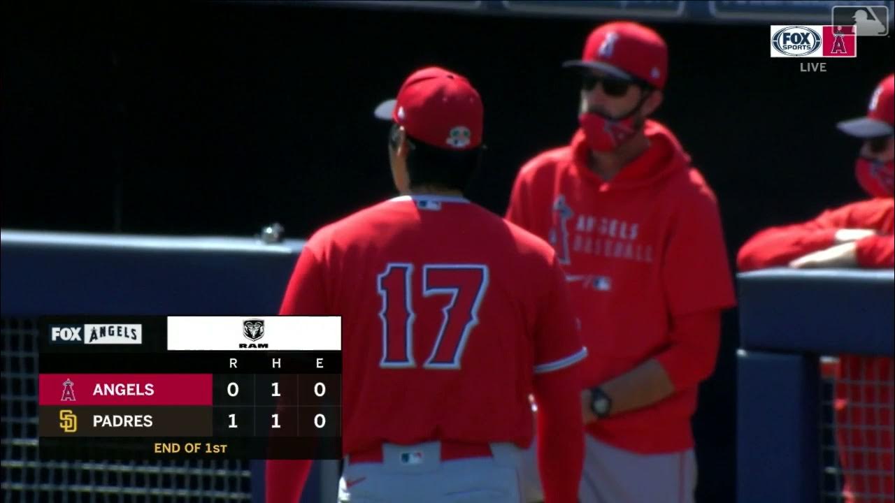 Ohtani on his start, at bats YouTube