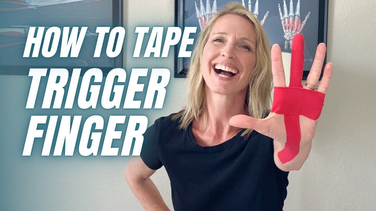 How to Tape Trigger Finger 