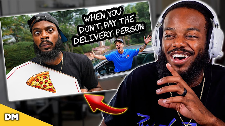 REACTING TO "WHEN YOU DON'T PAY THE DELIVERY PERSON"  | Darryl Mayes Reactions
