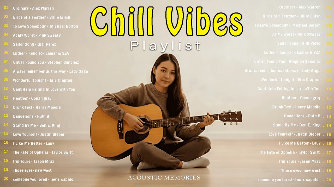 Chill Vibes Playlist 2026 🍂🎵| New English Love Song That Feel Deep | Happier, Sailor Song, Heather