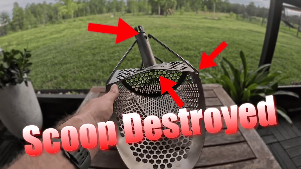 Metal Detecting Titanium Sand Scoop Failed After Just 5 Months - What I'm Using Instead