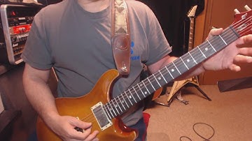 The one octave C major/ A natural minor scales in open position