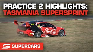 Practice 2 Highlights - NED Whisky Tasmania SuperSprint | Supercars 2022