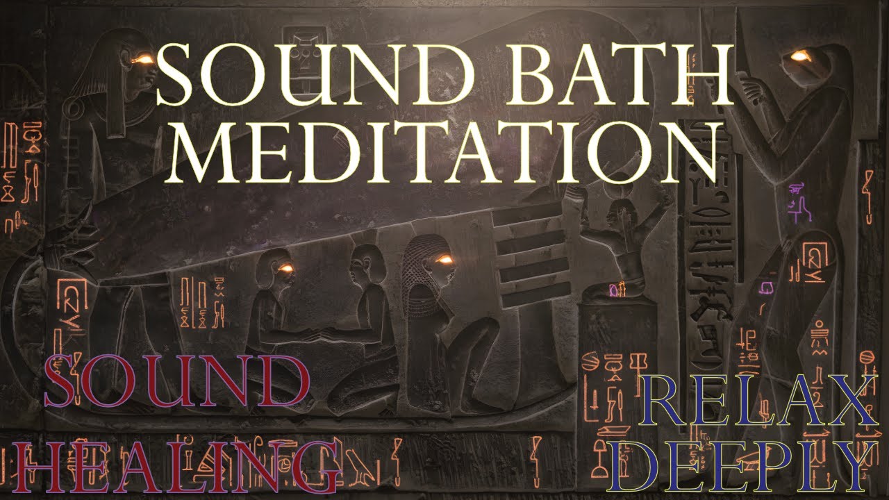 Beat Stress & Anxiety with this Sound Bath / Gong Bath Meditation ...