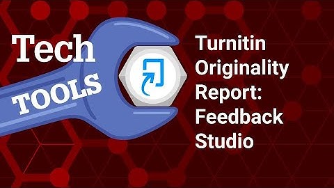 How to read an Originality Report in Feedback Studio in Moodle 3.5