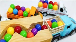marble Run Race ASMR HABASlope Wooden Wave Course Colorful xylophone #marble #marblerun 