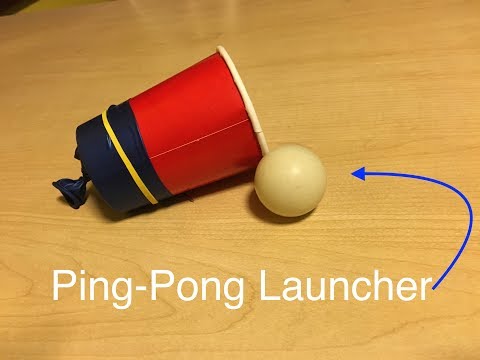 How to Make a Ping-Pong Ball Launcher