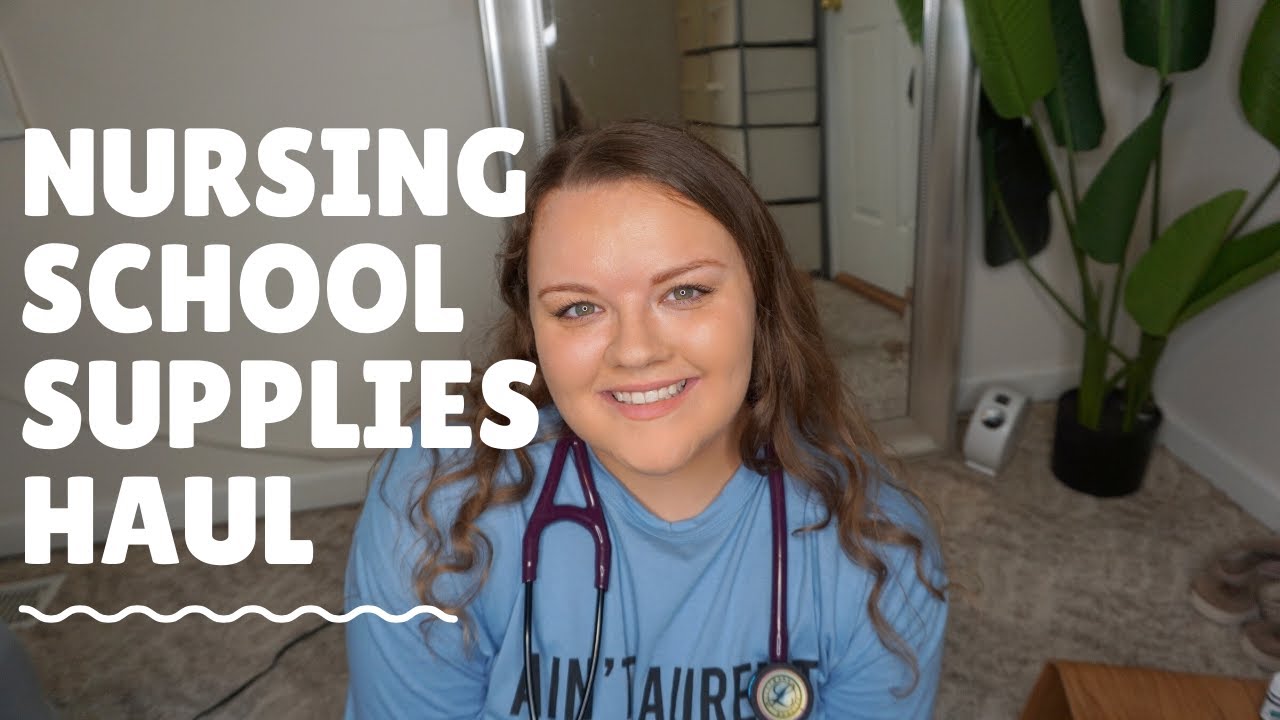 NURSING SCHOOL SUPPLIES HAUL 2020 What You Need For Nursing School