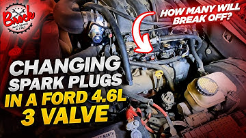 Changing Spark Plugs in a Ford 4.6L 3 valve engine | Brock Auto Repair