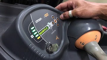 Crown RC5500 series How to Increase / decrease speed