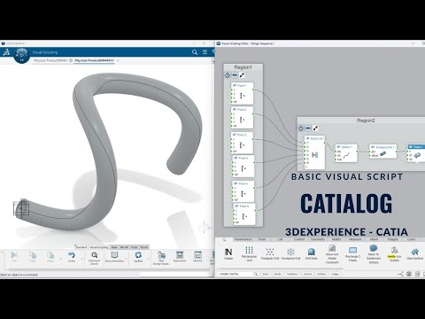 3Dexperience CATIA - Visual Script - CATIALOG