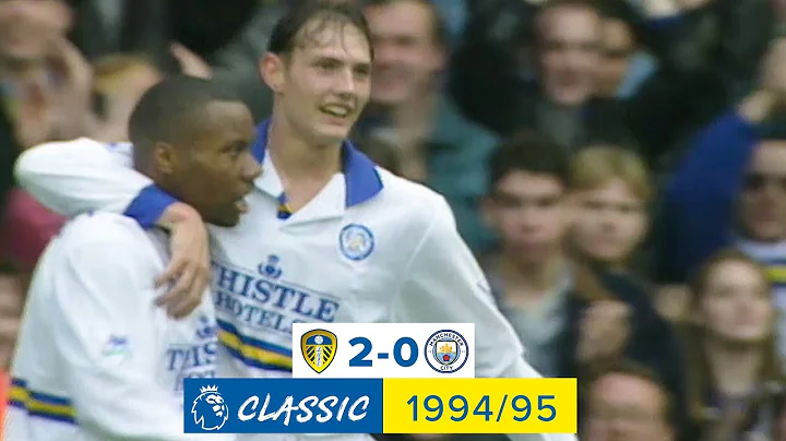 Noel Whelan double! Leeds United 2-0 Manchester Ci...