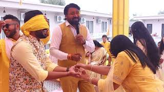 Best Anchor India Haldi ceremony Game n fun with Groom Anchoring By Jambo Jack